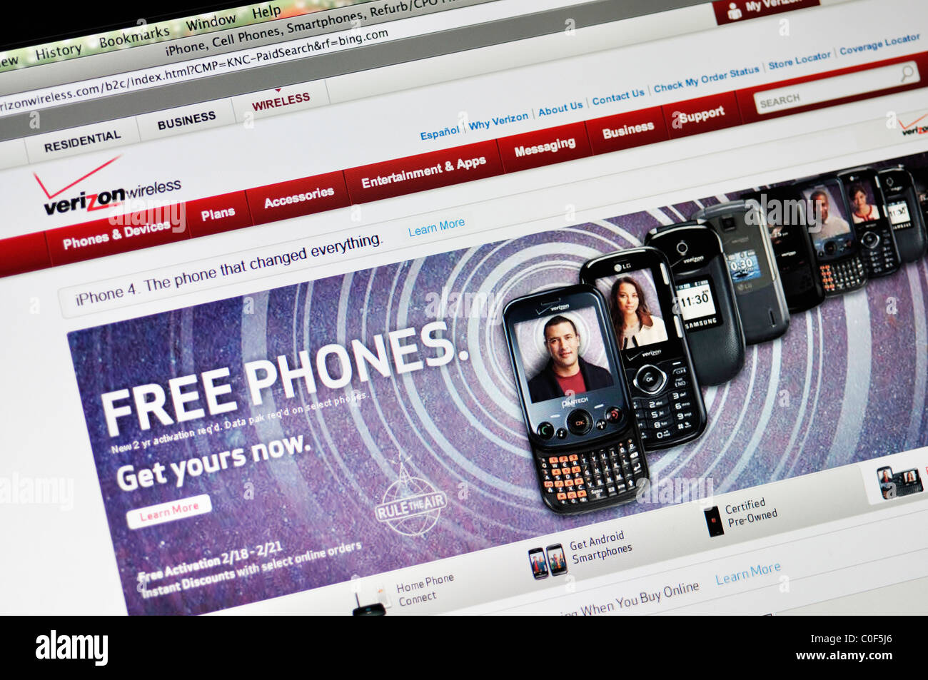 Verizon hires stock photography and images Alamy