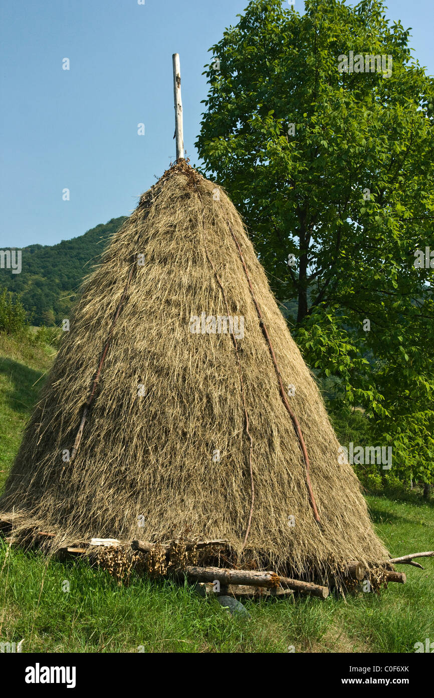 Haystack hayrick hi-res stock photography and images - Alamy