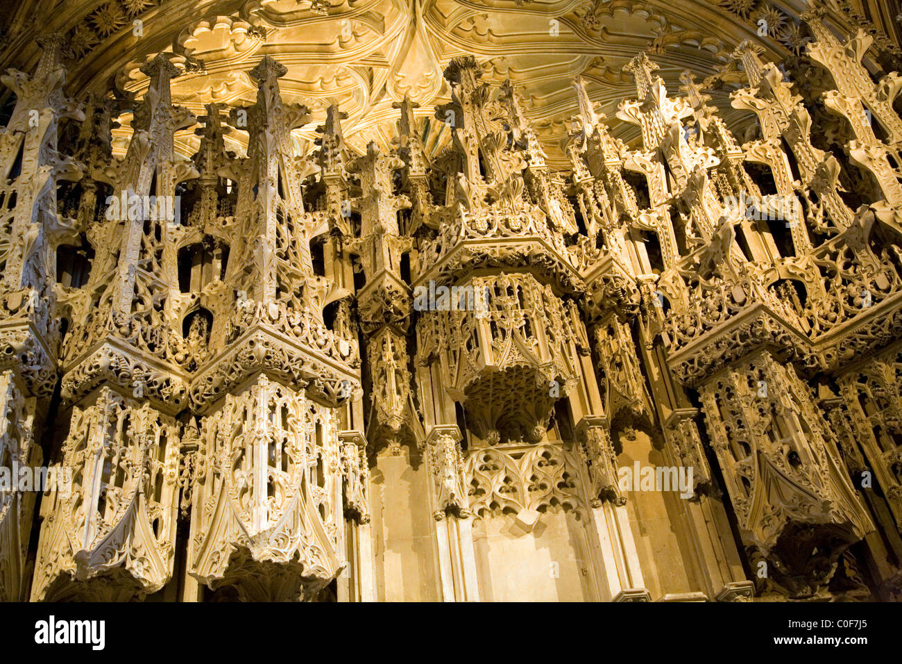 High altar in gothic interior hi-res stock photography and images - Alamy