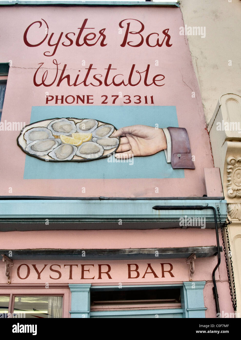 Wheelers Oyster bar Whitstable Kent UK Stock Photo Alamy