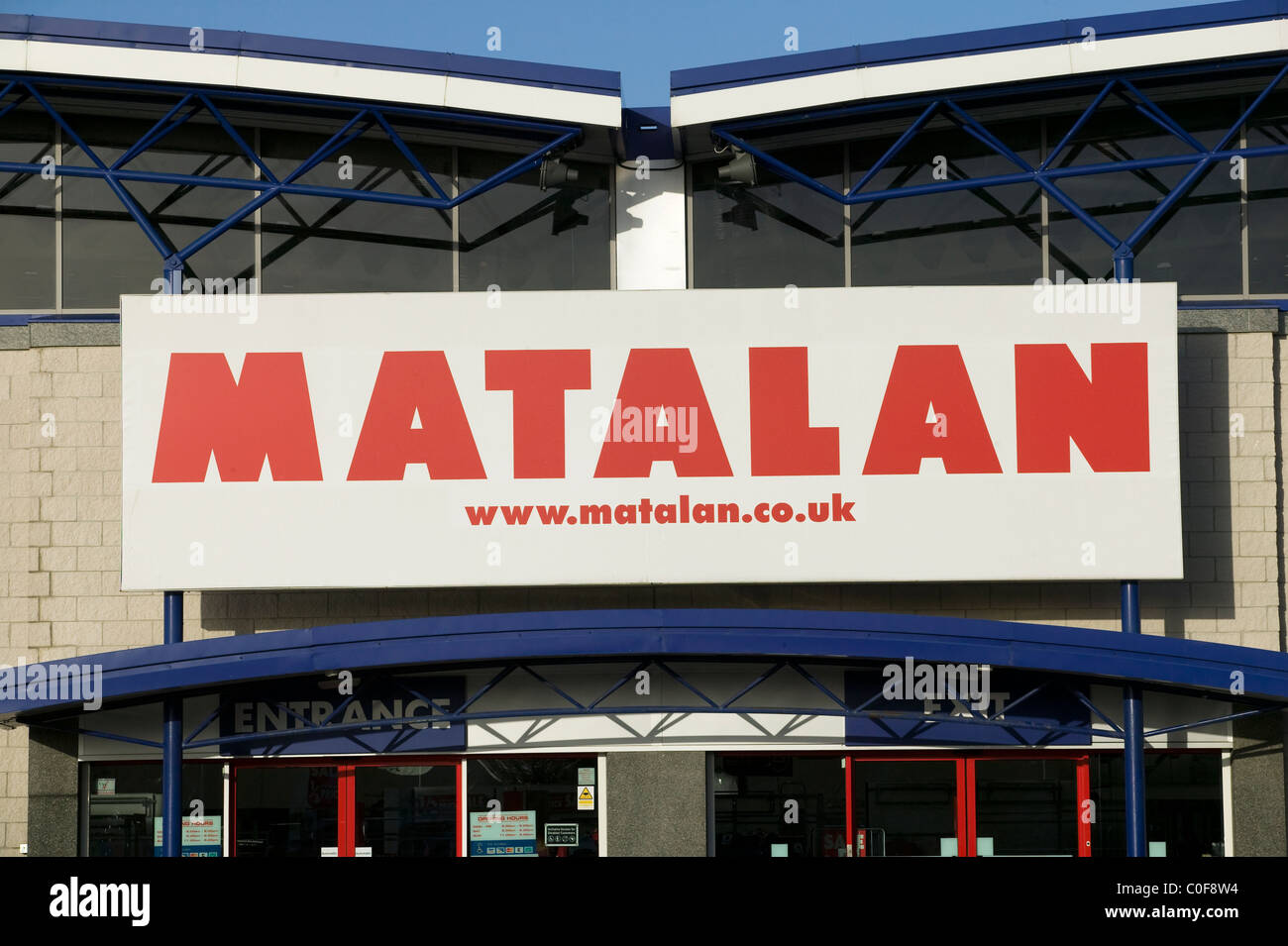 Matalan retail store sign Stock Photo