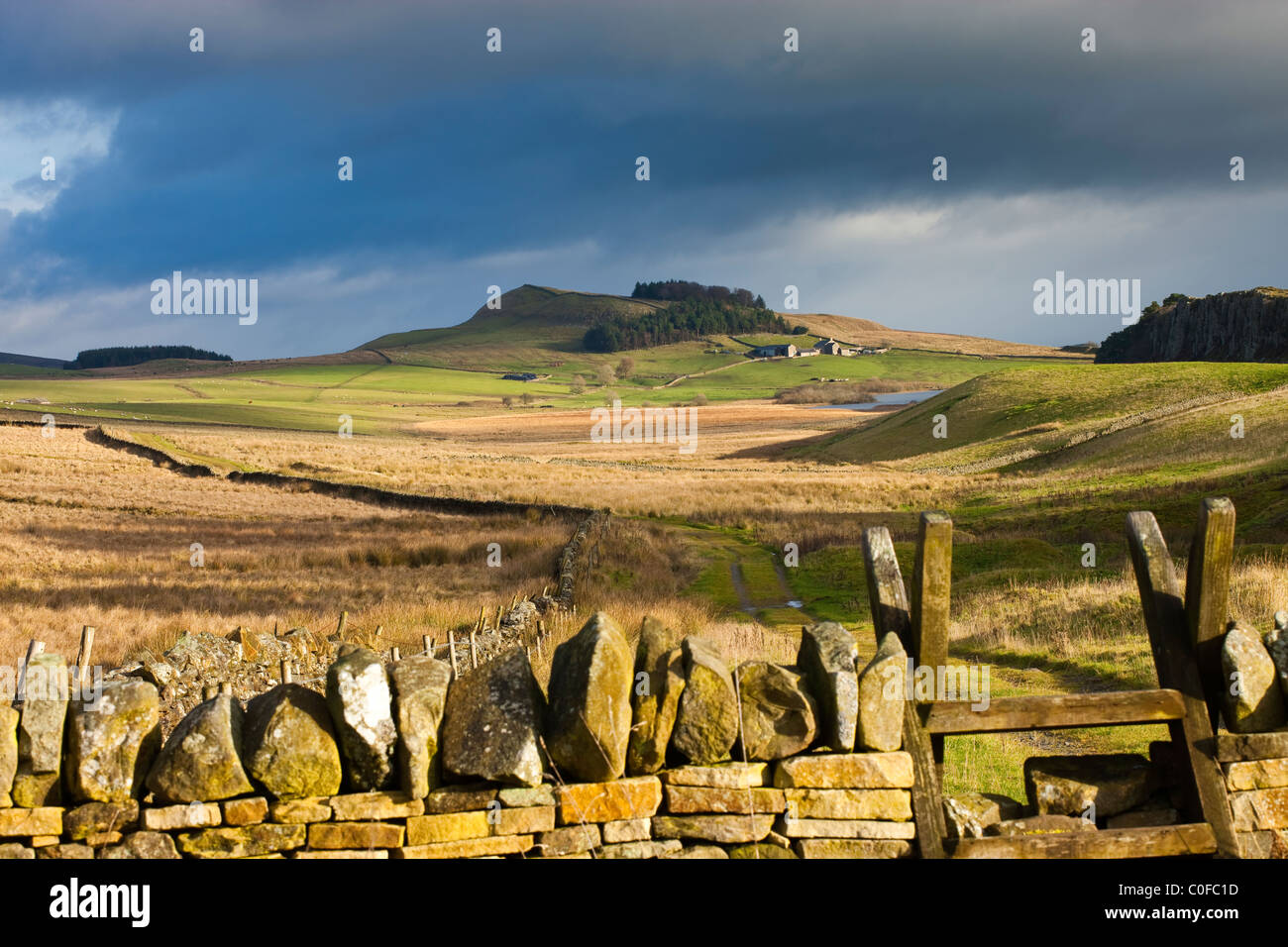 Hadrians Wall Steel Rigg High Resolution Stock Photography and Images ...