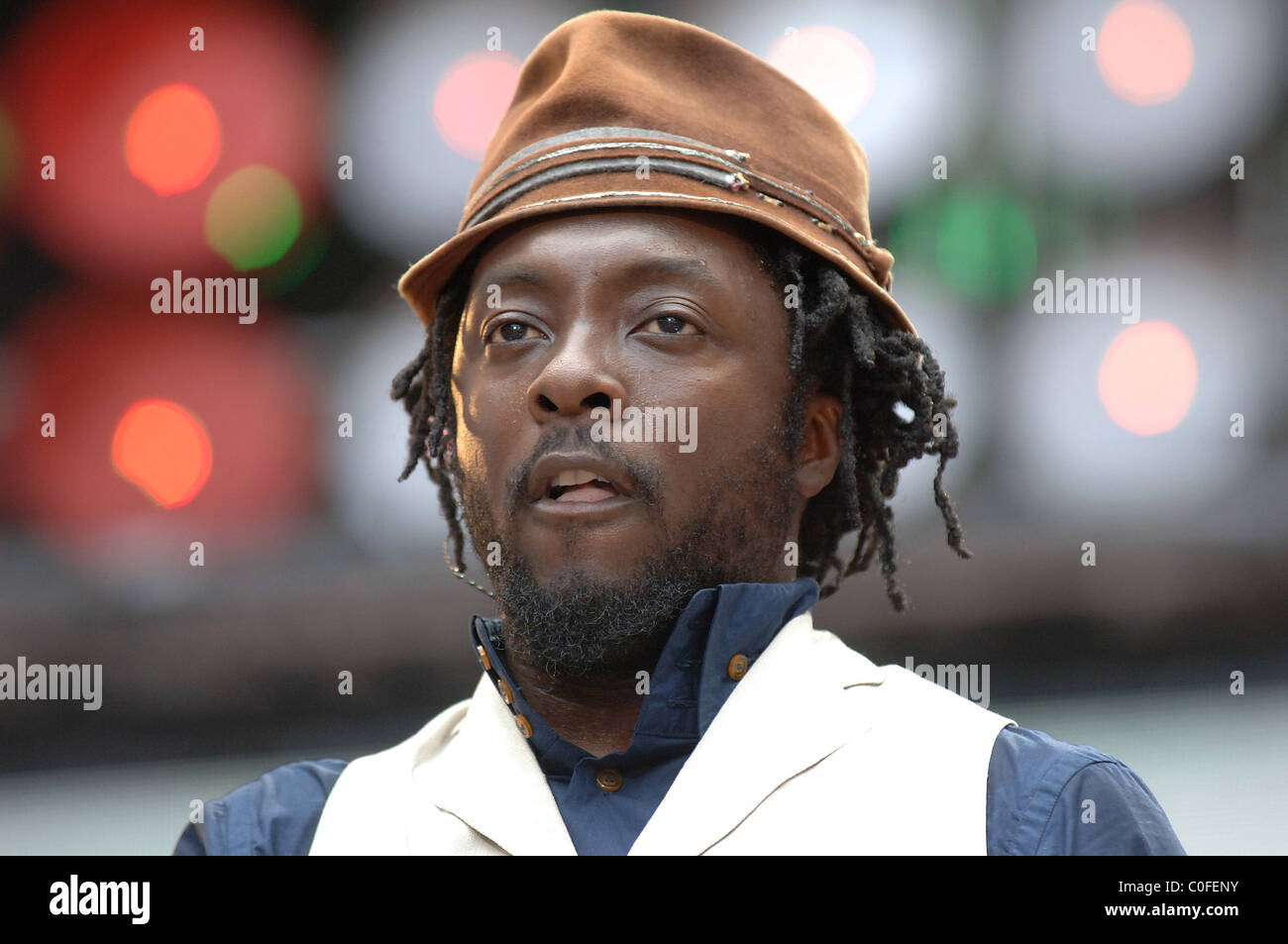 Will I Am Of The Black Eyed Peas At The Live Earth Concert Wembley