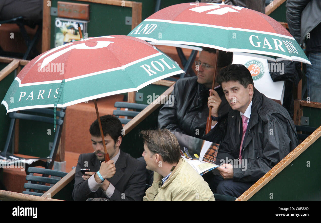 Rain Roland Garros 2008 French Open Paris, France - 27.05.08 Stock ...
