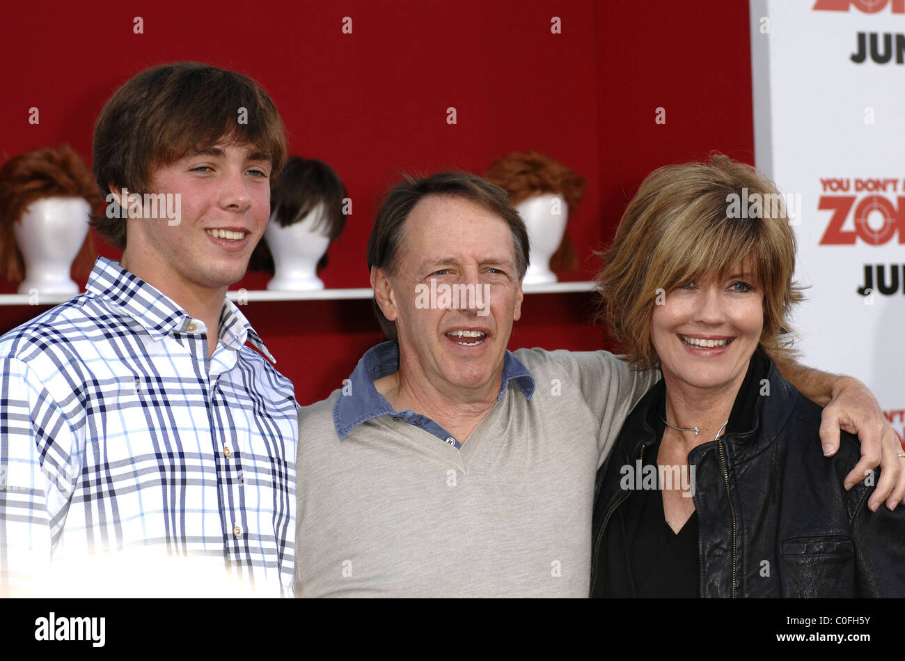 Director Dennis Dugan and family World premiere of 'You Don't Mess with Zohan' at Grauman's Chinese Theater Los Angeles, Stock Photo