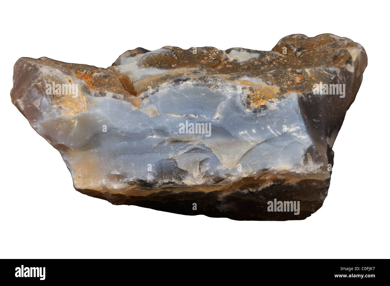 Natural Agate specimen Stock Photo Alamy