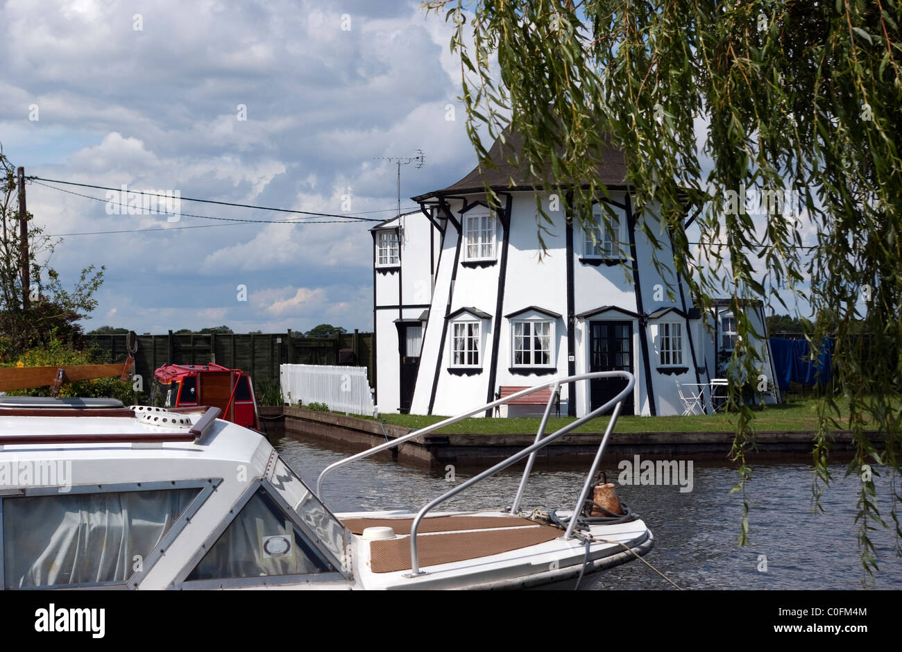 The Norfolk Broads Nr Potter Heigham, along the River Thurne, Norfolk