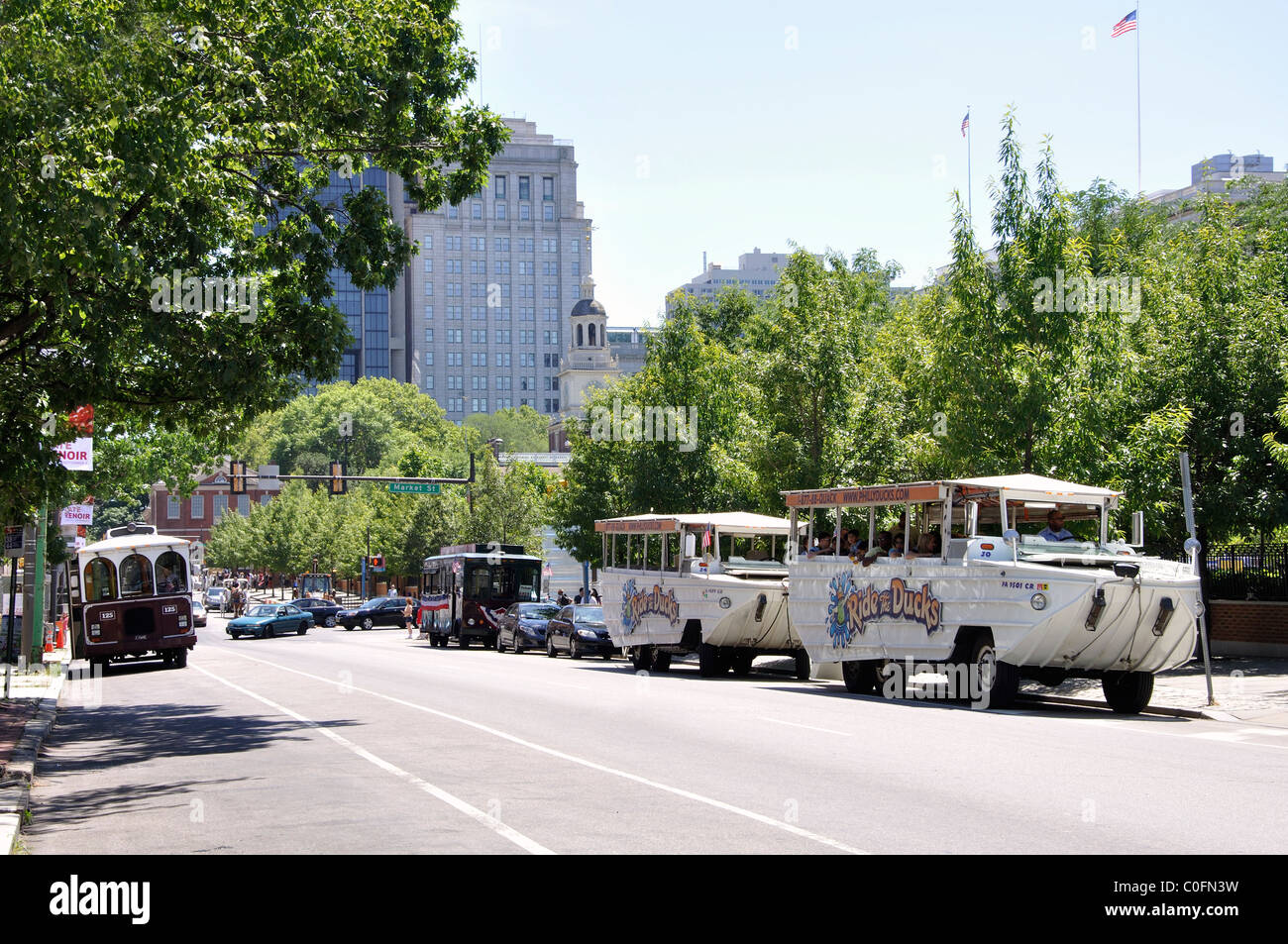 Ride the Ducks tour, Philadelphia, Pennsylvania, USA Stock Photo - Alamy