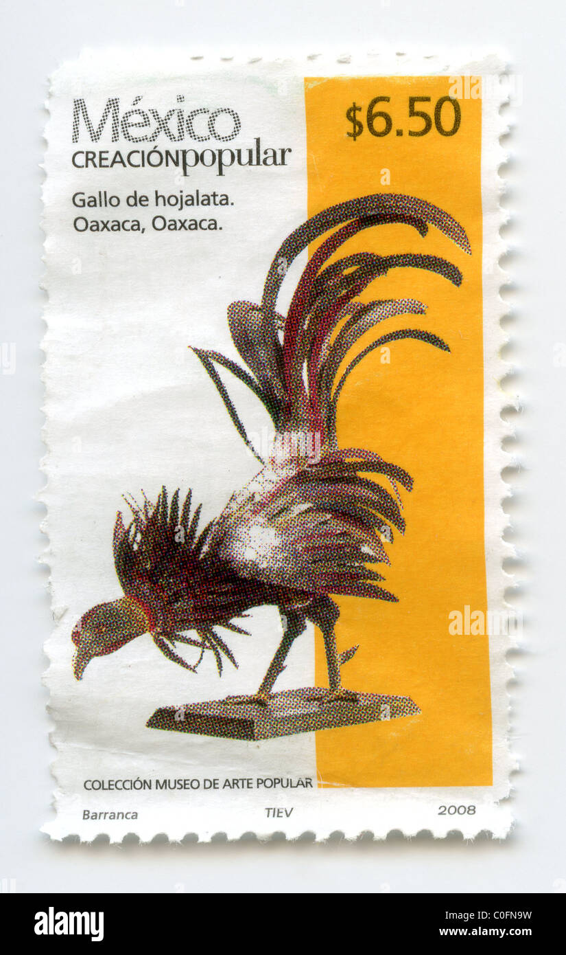 Mexico postage stamp Stock Photo