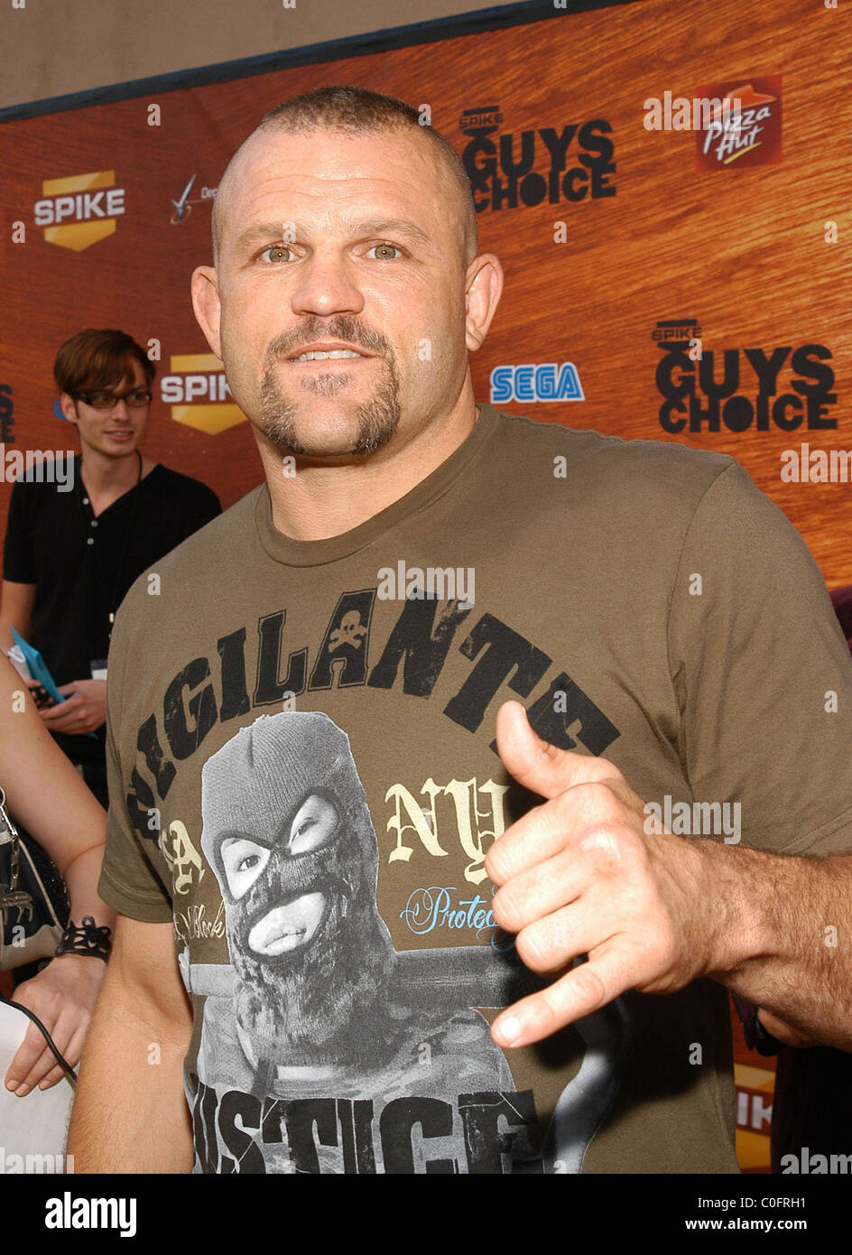 Chuck Liddell Spike TV's 2nd Annual 'Guy's Choice' awards held at Sony