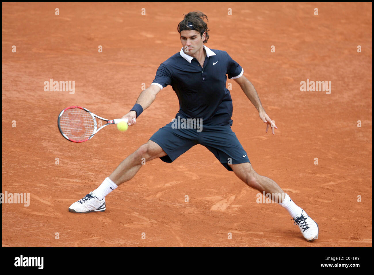 Roger Federer Roland Garros 2008 French Open Paris, France - 31.05.08 Stock  Photo - Alamy