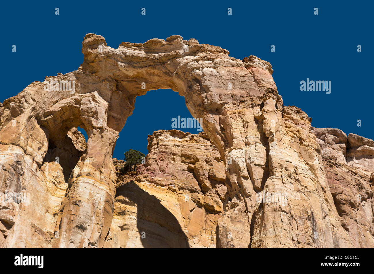 Grosvenor's Arch, Cottonwood Canyon Road, Utah Stock Photo