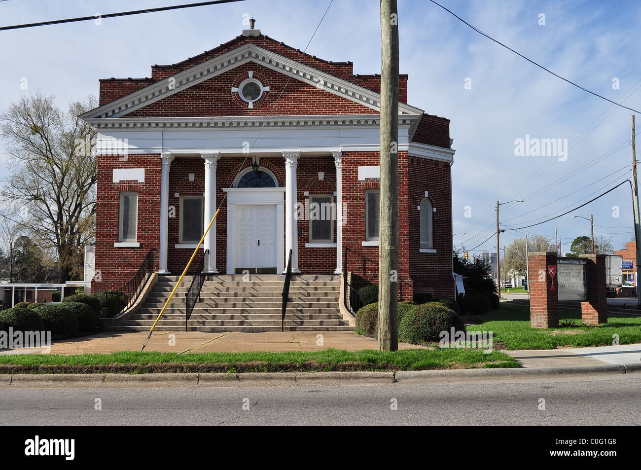A brick church in Charlotte, North Carolina Stock Photo Alamy