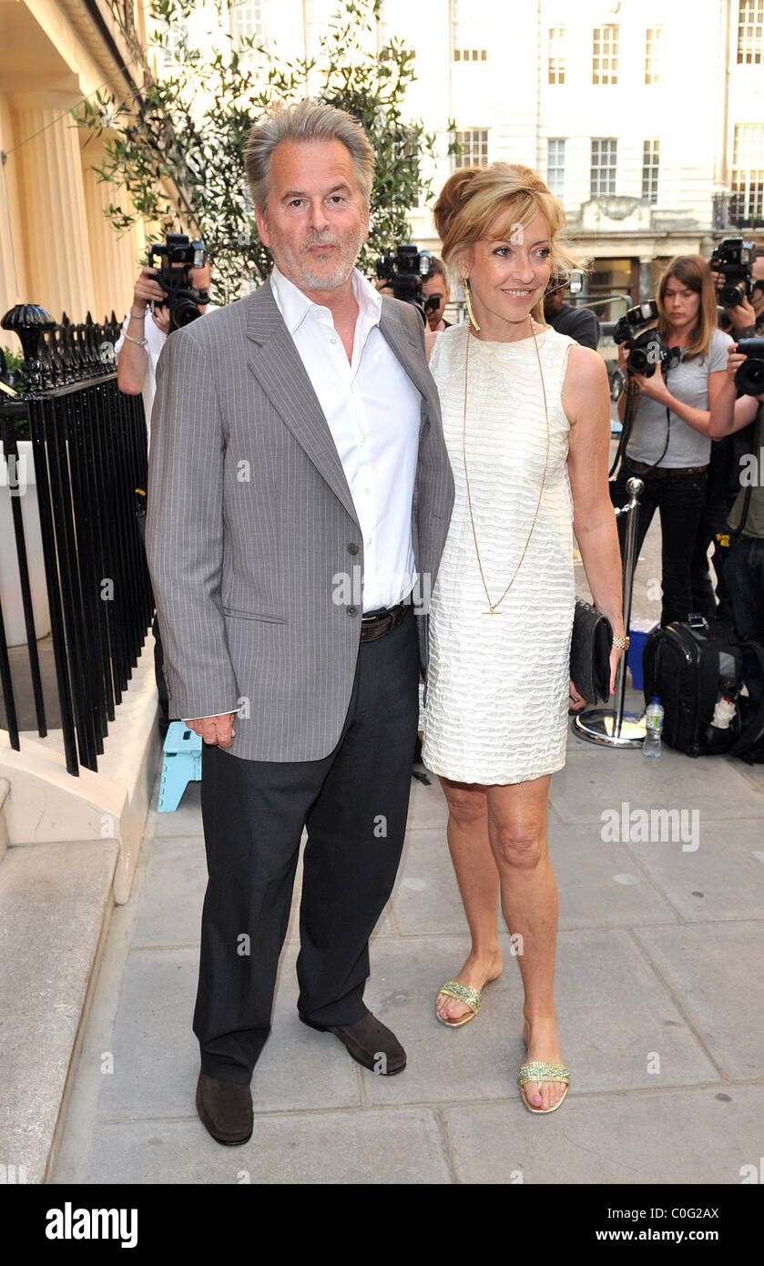 Trevor Eve and Sharon Maughn Boodles Wonderland Collection - launch party held at the Haymarket Hotel London, England - Stock Photo