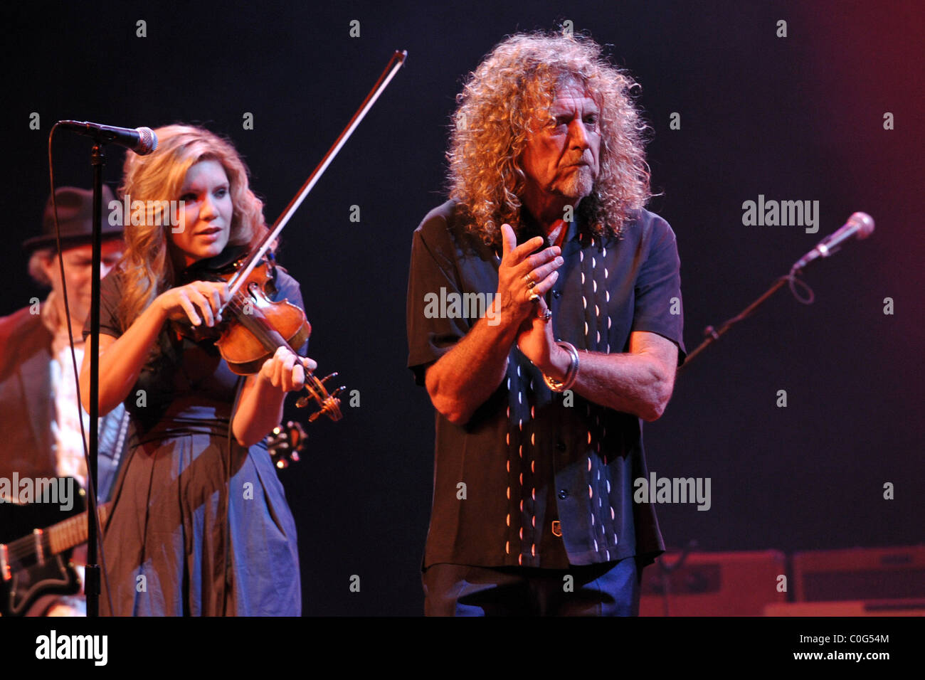 Alison Krauss and Robert Plant perform live in concert WaMu Theater at