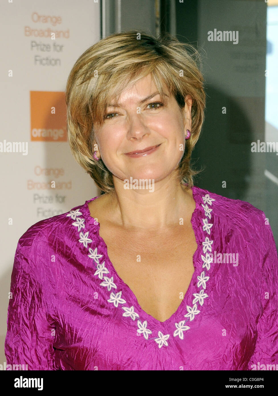 Penny Smith The Orange Broadband Prize for Fiction 2008 held at the