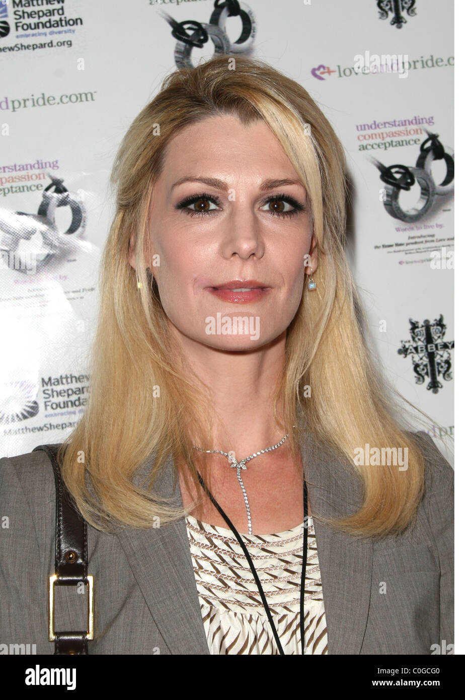 Thea Gill at the 'Celebration of Love and Pride' event in West Hollywood to mark the start of national gay pride month Los Stock Photo