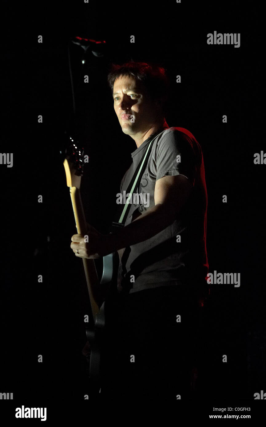 Offspring performing live at Rock in Rio Lisboa 2008 Lisbon, Portugal ...