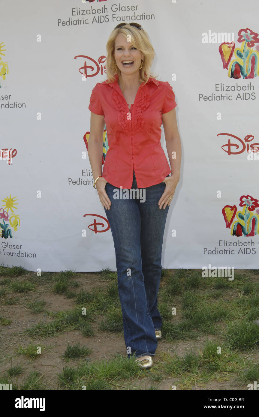 Jean,  Time for Heroes celebrity carnival to benefit The Elizabeth Glaser Pediatic Aids Foundation.  Los Angeles, California - Stock Photo