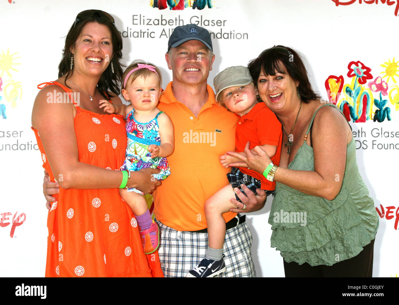 Neal mcdonough and family hi-res stock photography and images - Alamy