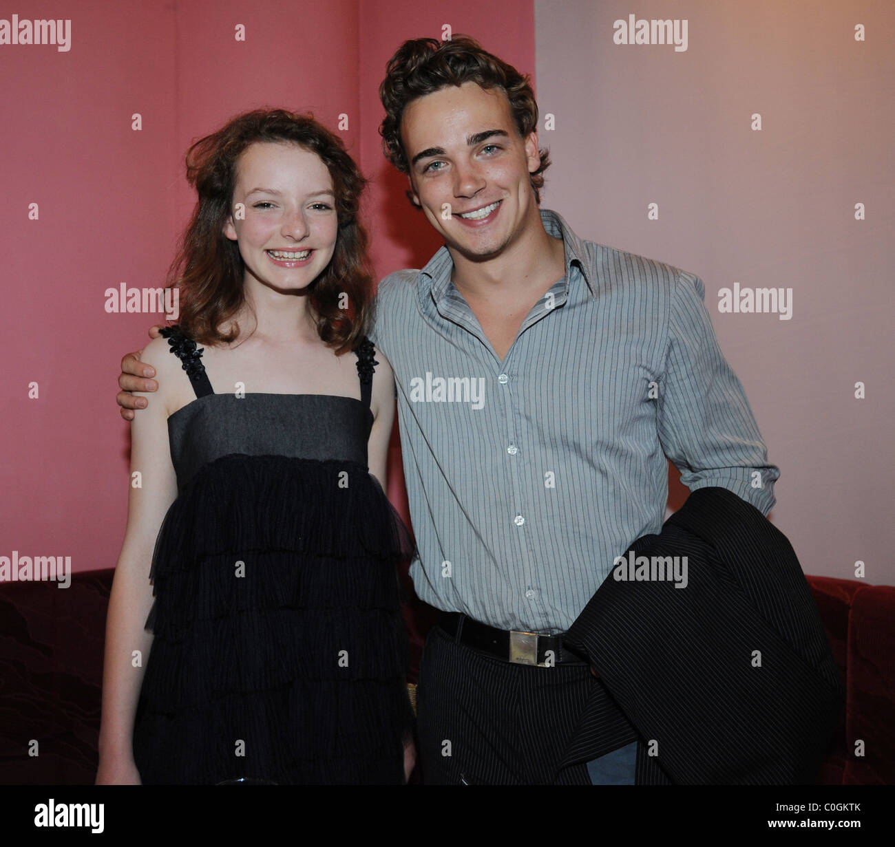 Dakota Blue Richards of Golden Compass and Juno star, Daniel Clark ...