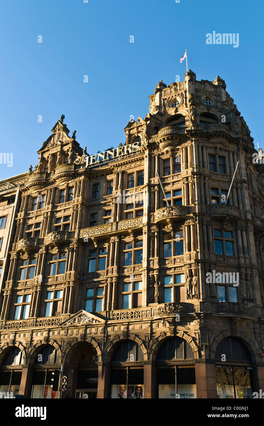 dh Jenners PRINCES ST EDINBURGH Victorian shop front Jenners Edinburgh scottish exterior Stock Photo