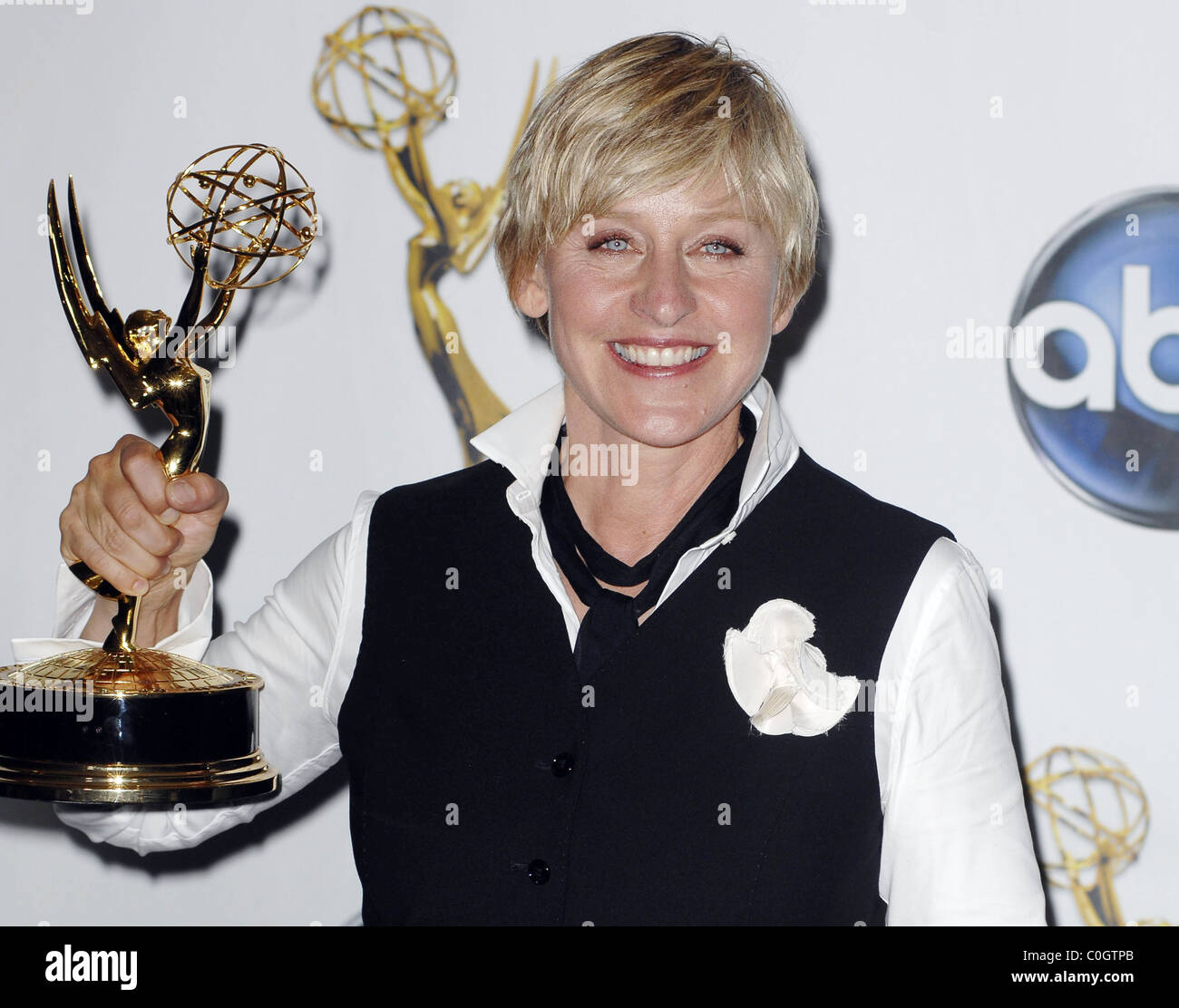 Ellen DeGeneres 35th Annual Daytime Emmy Awards at the Kodak Theatre -  Press Room Los Angeles, California - 20.06.08 Stock Photo - Alamy