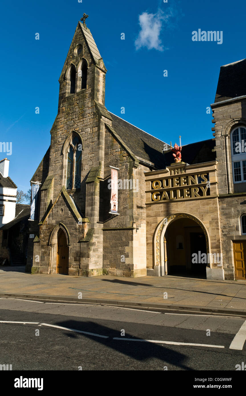 dh HOLYROOD EDINBURGH The Queens Gallery Palace Of Holyroodhouse Edinburgh art gallery Stock