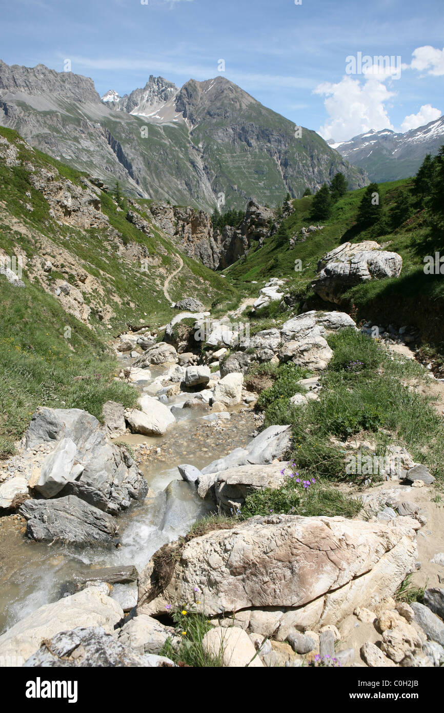 The Alps in the Summer Stock Photo - Alamy