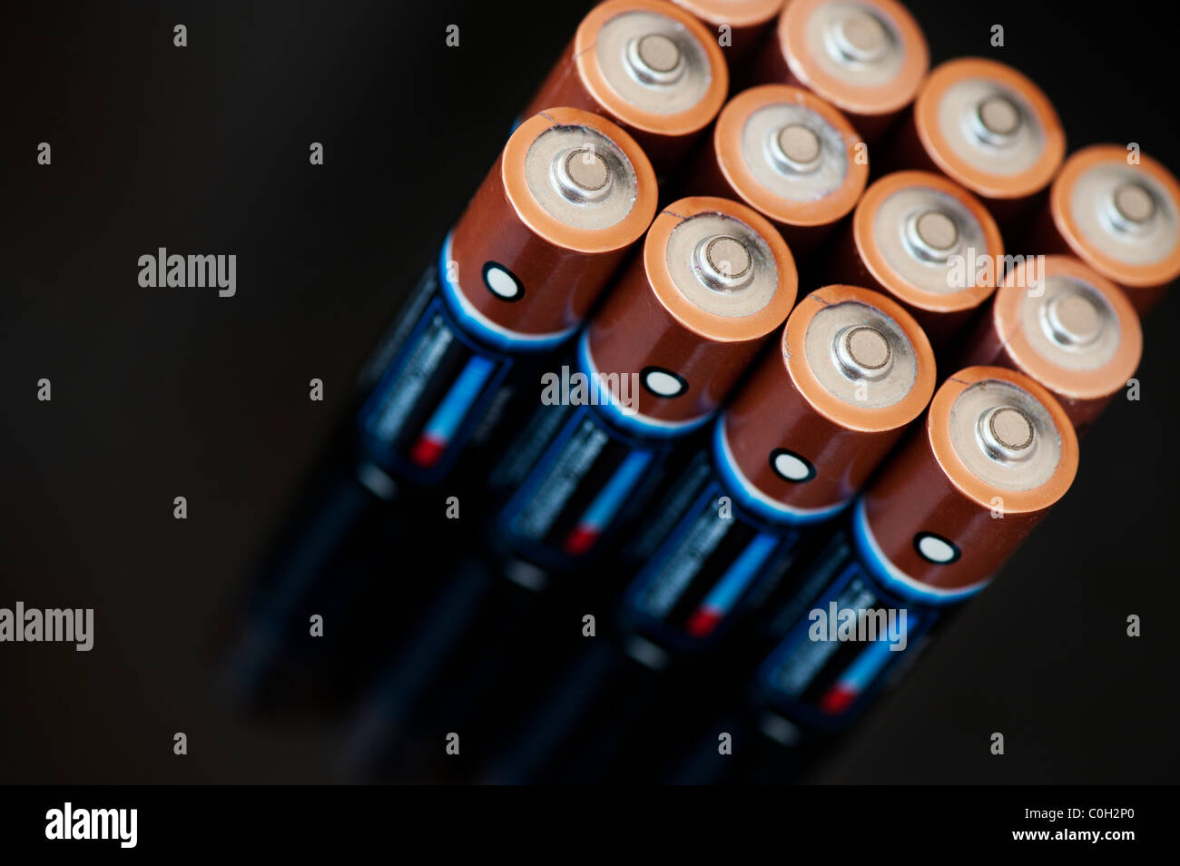 Duracell batteries abstract Stock Photo Alamy