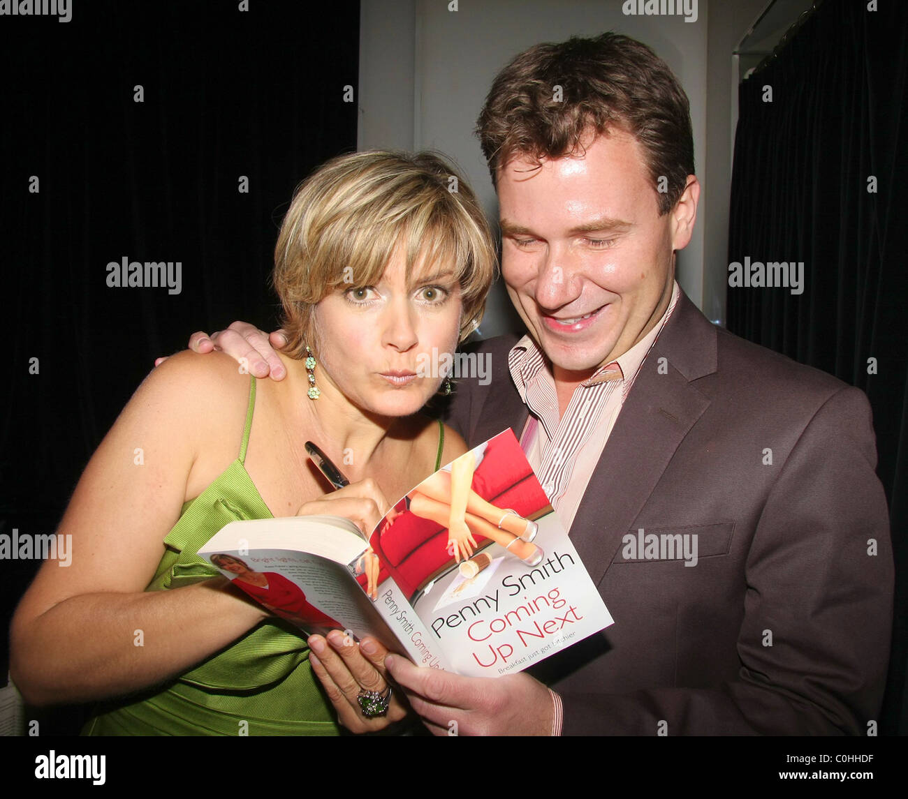Penny Smith And Richard Arnold Penny Smith Hosts A Book Party To Launch Her First Novel Coming