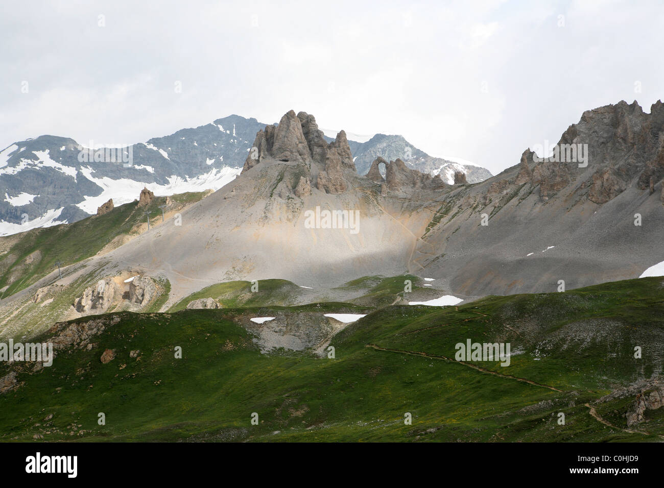 The Alps in the Summer Stock Photo - Alamy