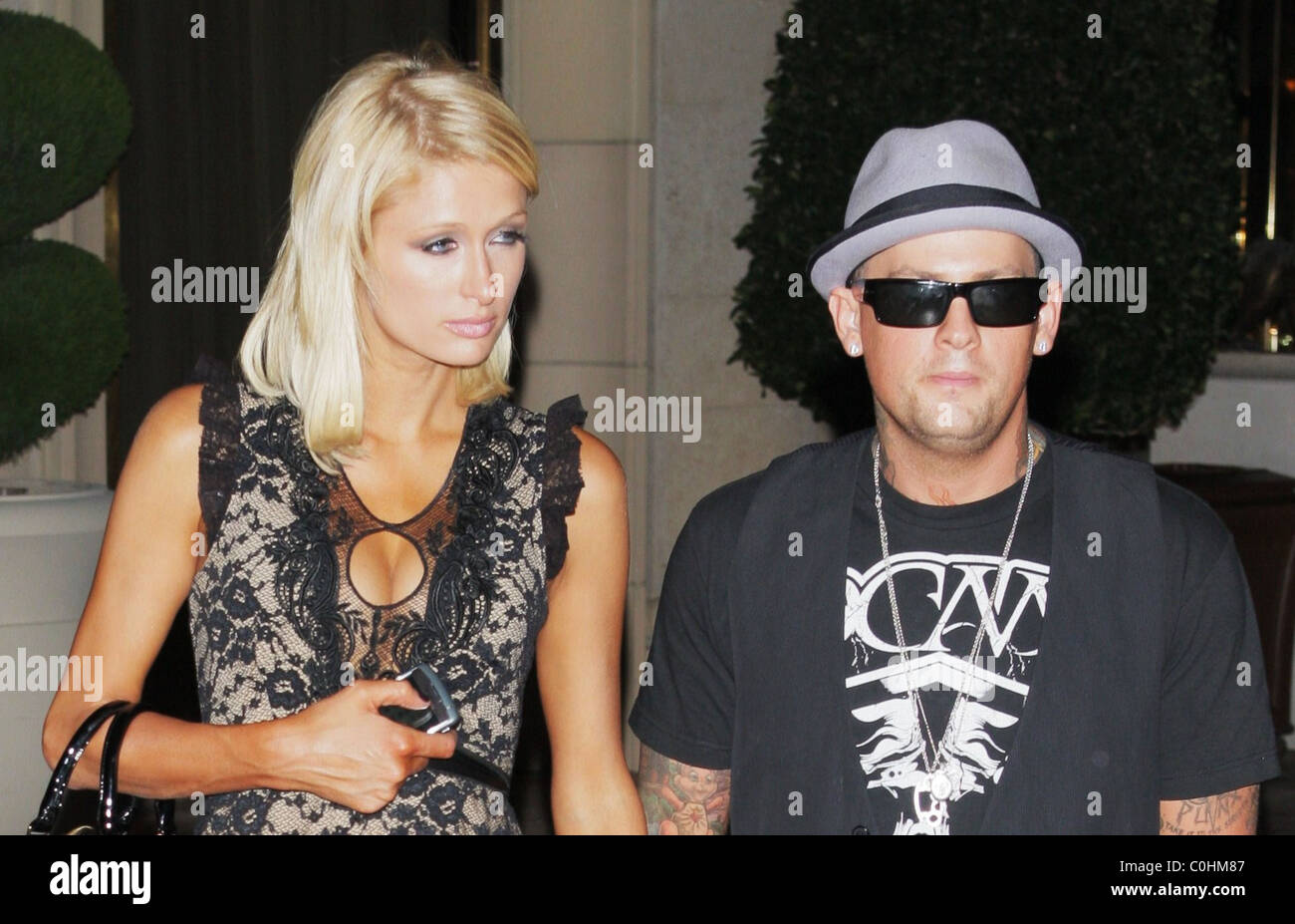 Paris Hilton and Benji Madden at 'Good Charlotte Good Morning Revival(02)
