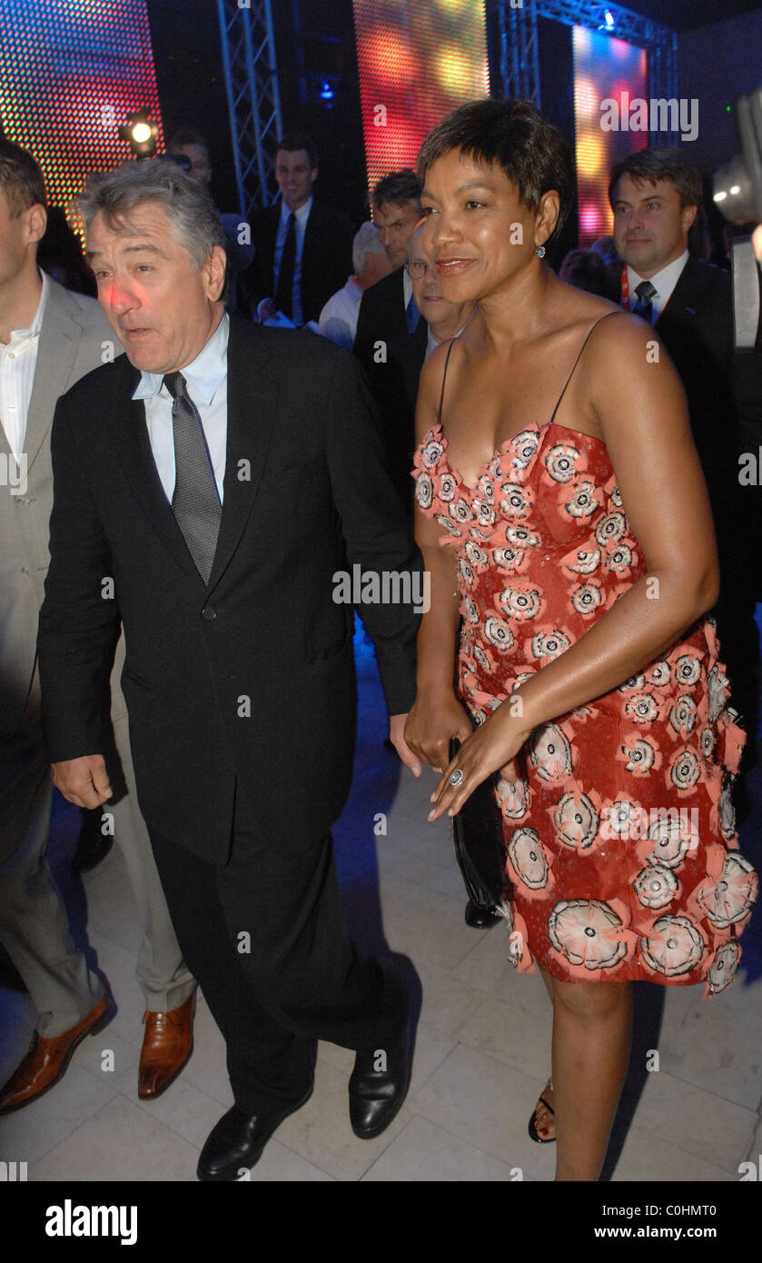 Robert De Niro with his wife Grace Hightower CEZ party during the Karlovy  Vary International Film Festival Prague, Czech Stock Photo - Alamy