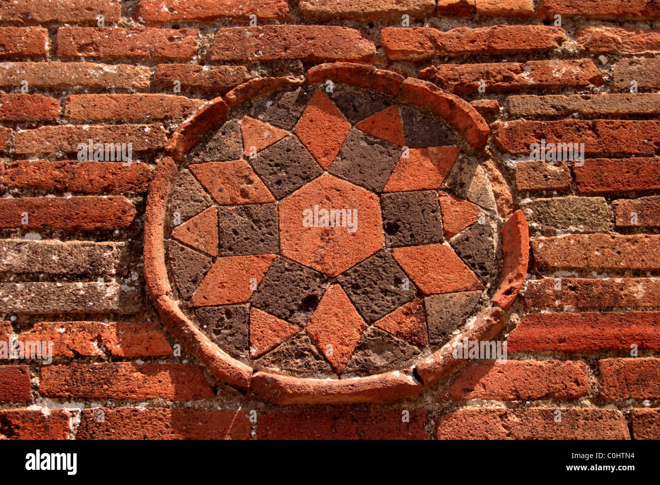 Pompeii Street Plaque Stock Photo