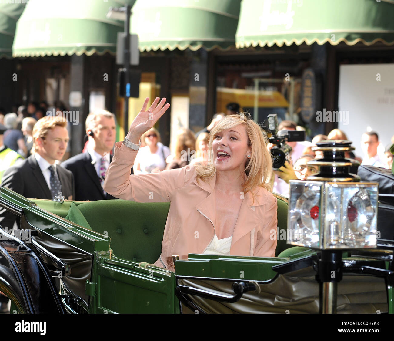 Kim Cattrall Harrods Summer Sale held at Harrods Knightsbridge London