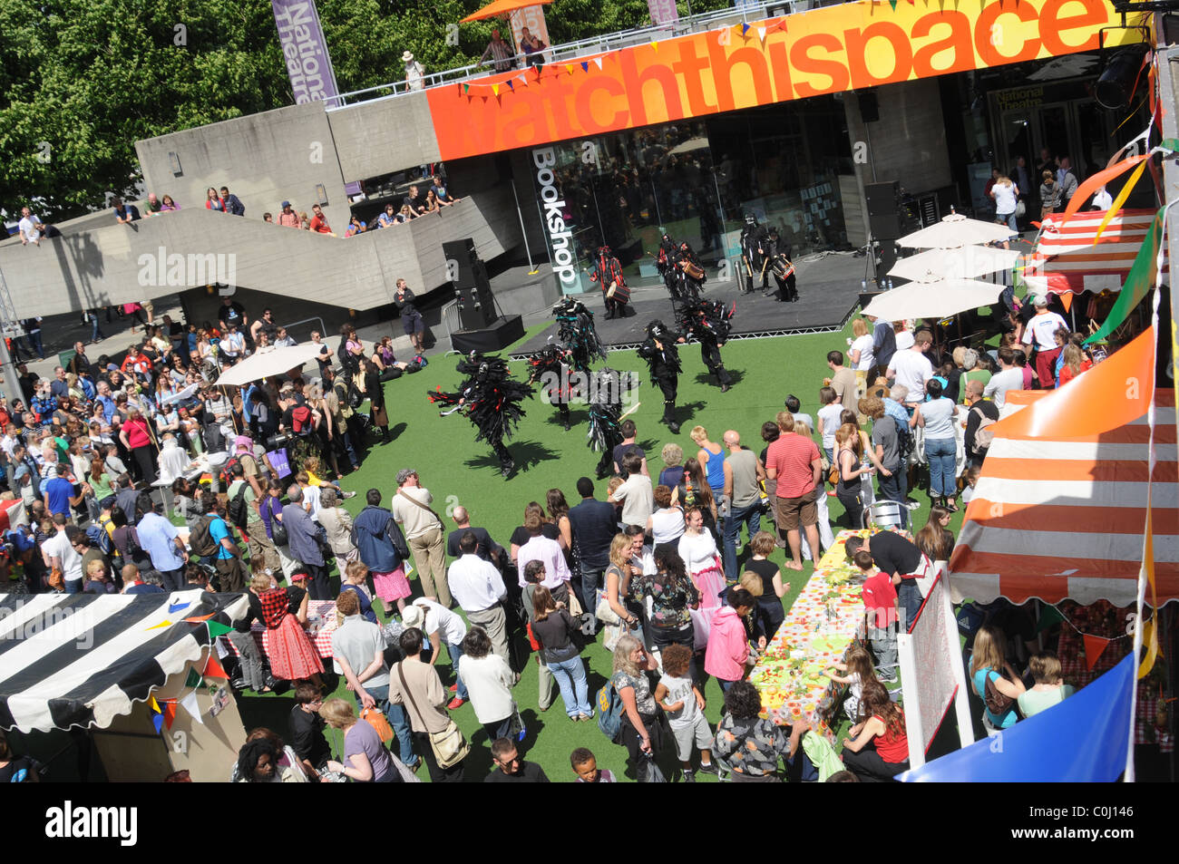 The Alternative Village Fete at National Theatre 5-07-08 Stock Photo