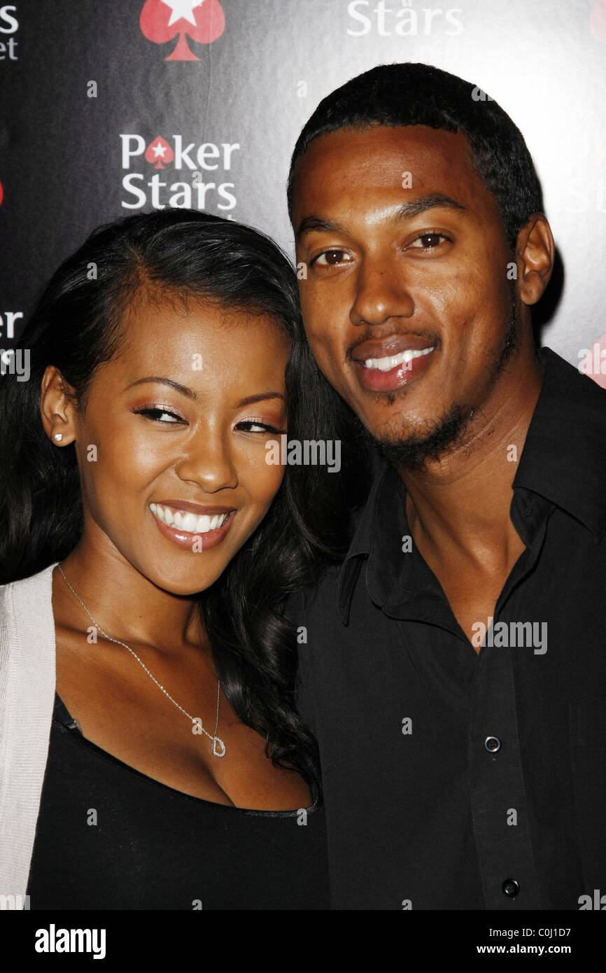 Denyce Lawton, Wesley Jonathan The PokerStars.net Burlesque Party to Celebrate The World Series of Poker at Rain Nightclub Stock Photo