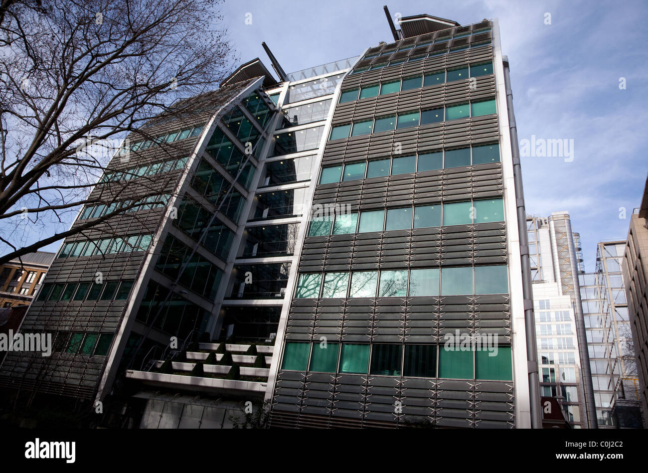 Lloyds Banking Group head office, Gresham Street, City of London Stock Photo
