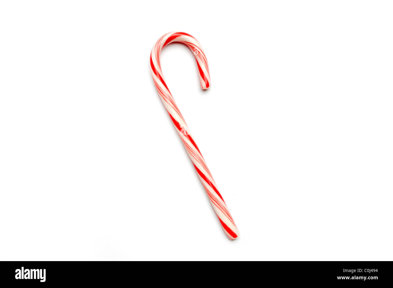 candy canes on white Stock Photo Alamy