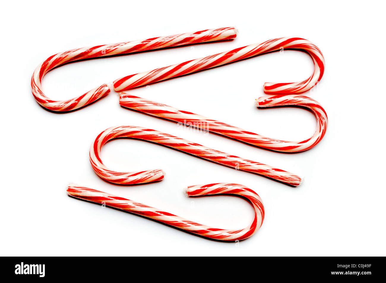 Candy Cane Cut Out High Resolution Stock Photography and Images Alamy