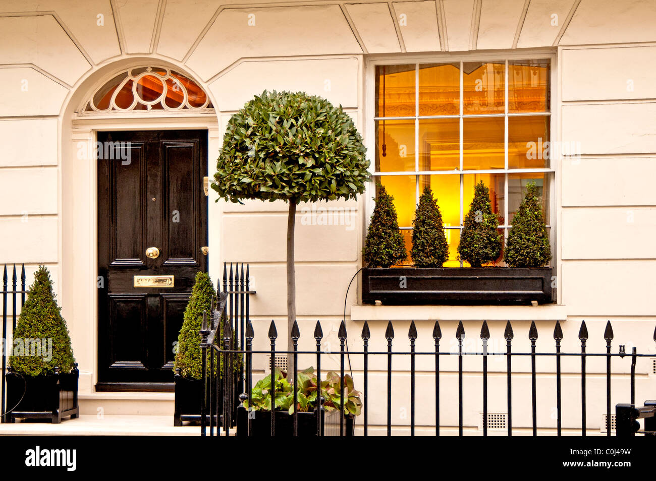 Houses in Belgravia, London Stock Photo Alamy
