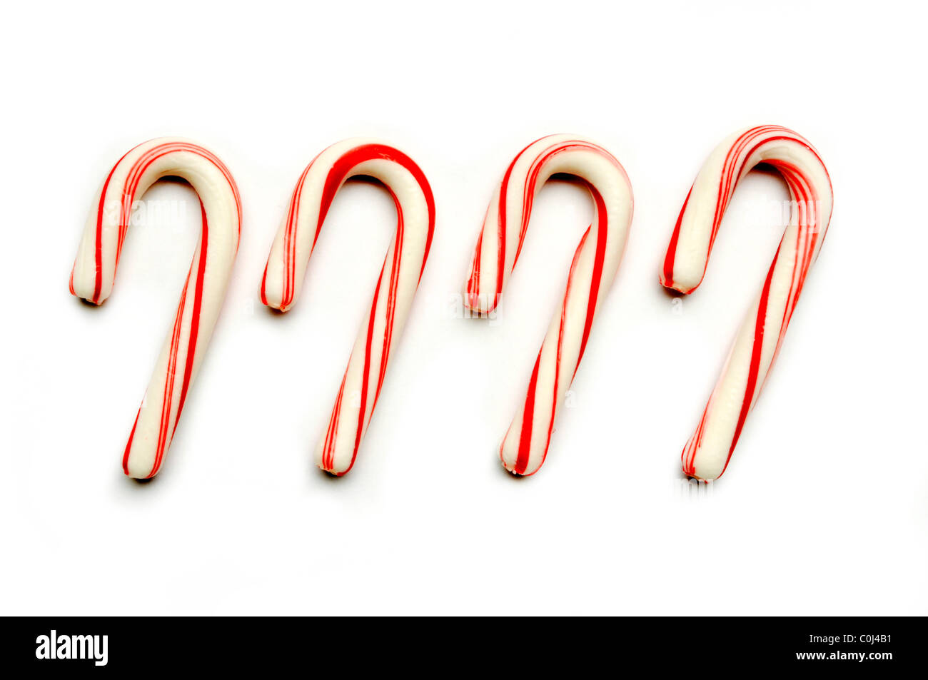 Candy canes Cut Out Stock Images & Pictures - Alamy