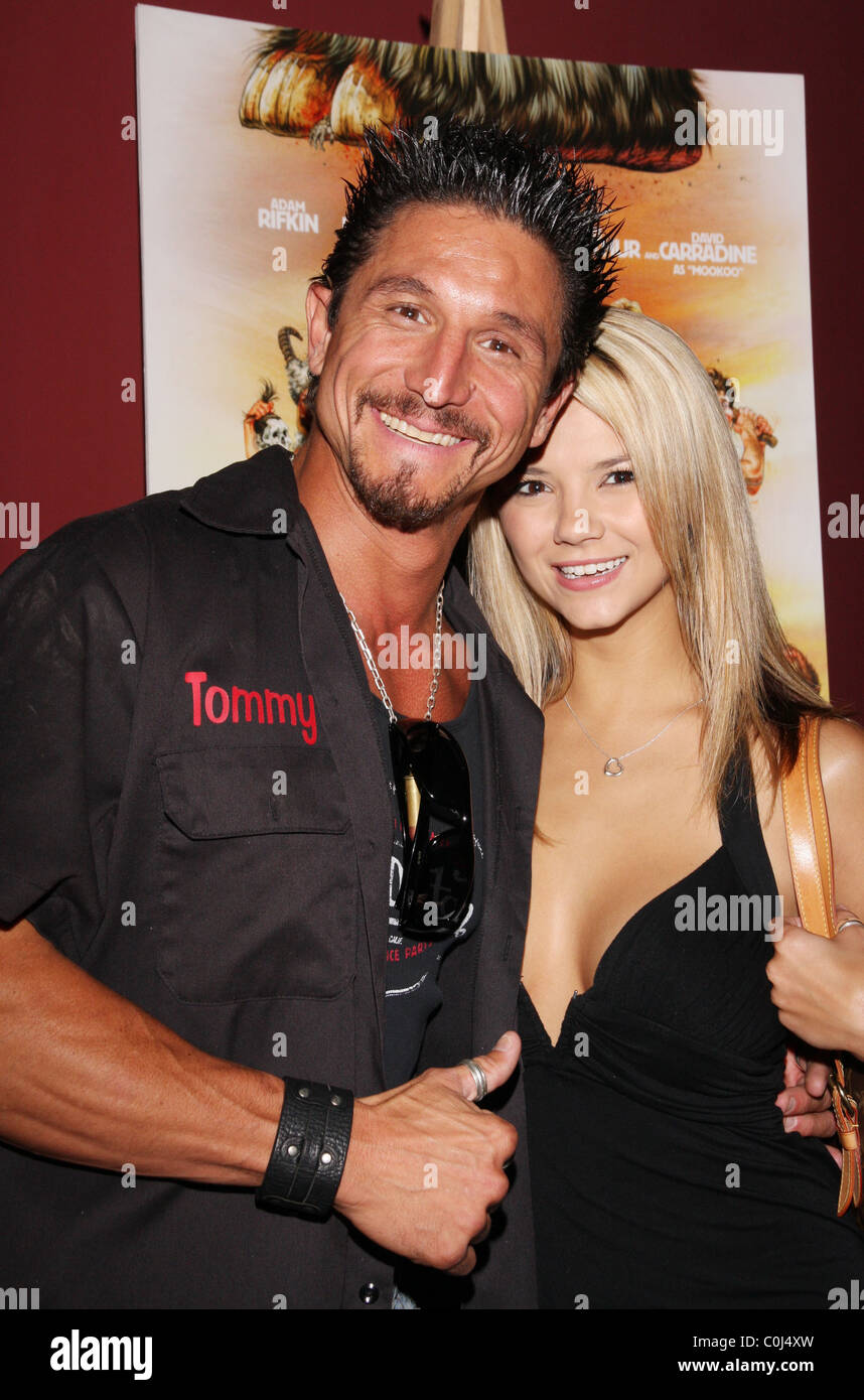 Tommy Gunn and Ashlynn Brooke National Lampoon's 'Homo Erectus' special  screening at the American Cinematheque Steven Spielberg Stock Photo - Alamy