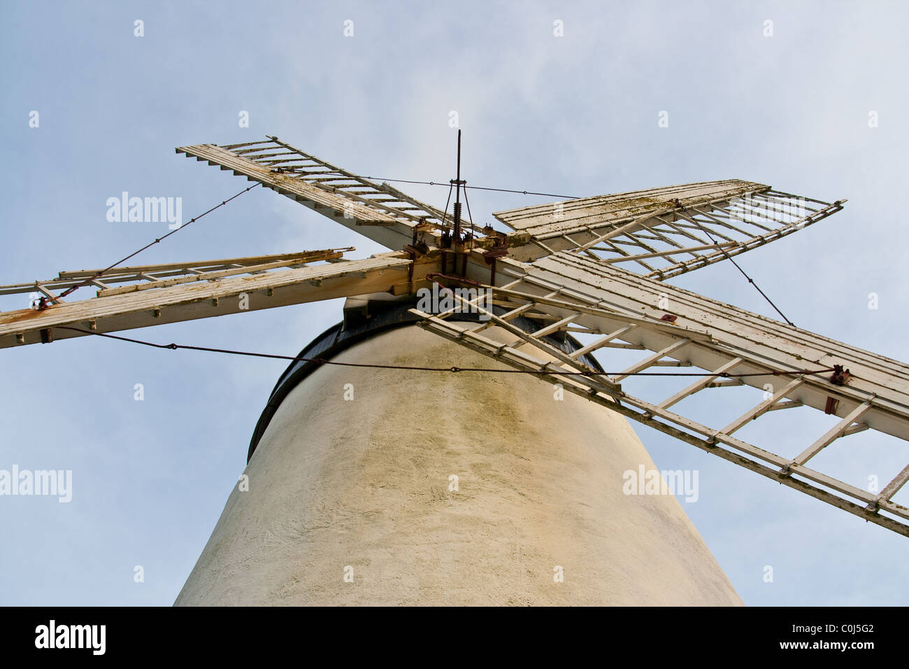 Ballycopeland Windmill, Millisle, Northern Ireland Stock Photo