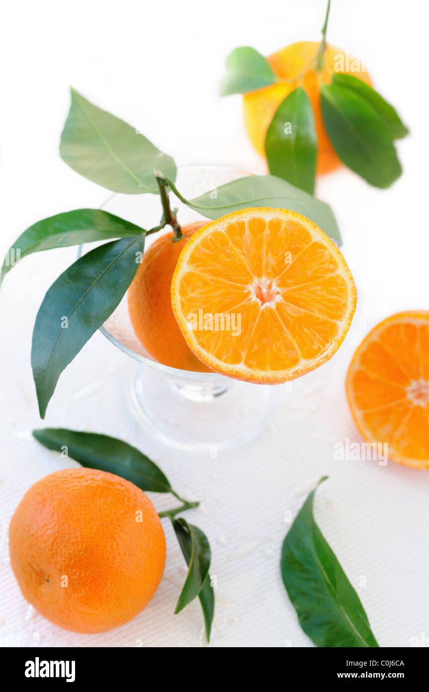 Mandarines Stock Photo