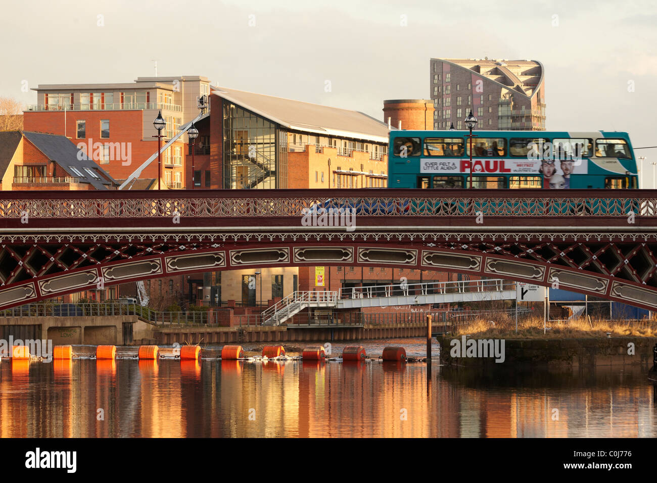 Clarence Dock Leeds Stock Photo Alamy