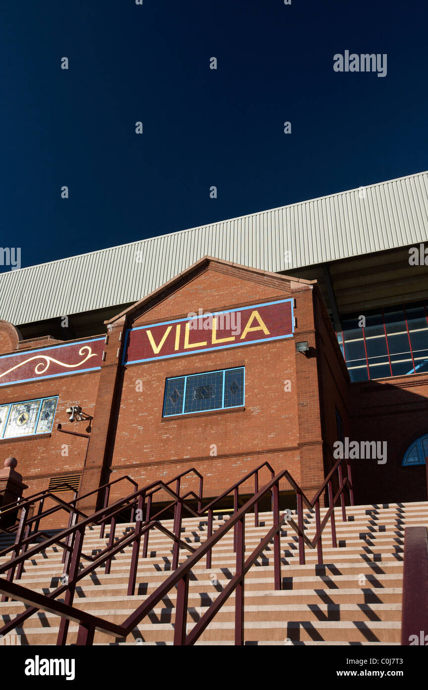 Aston Villa Football Club Aston Birmingham West Midlands England UK Stock Photo