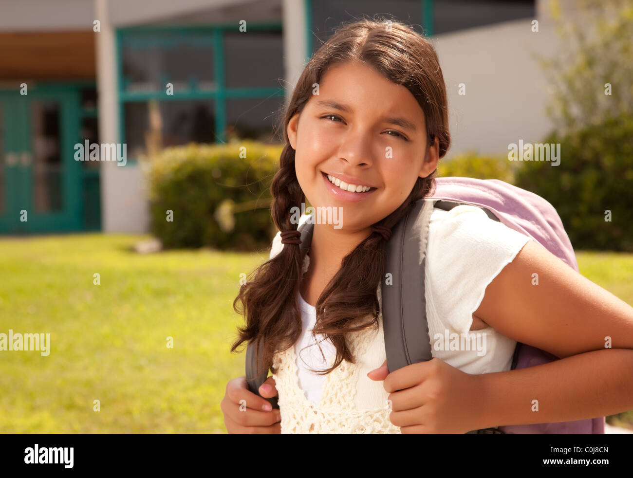 teen mexican school girl