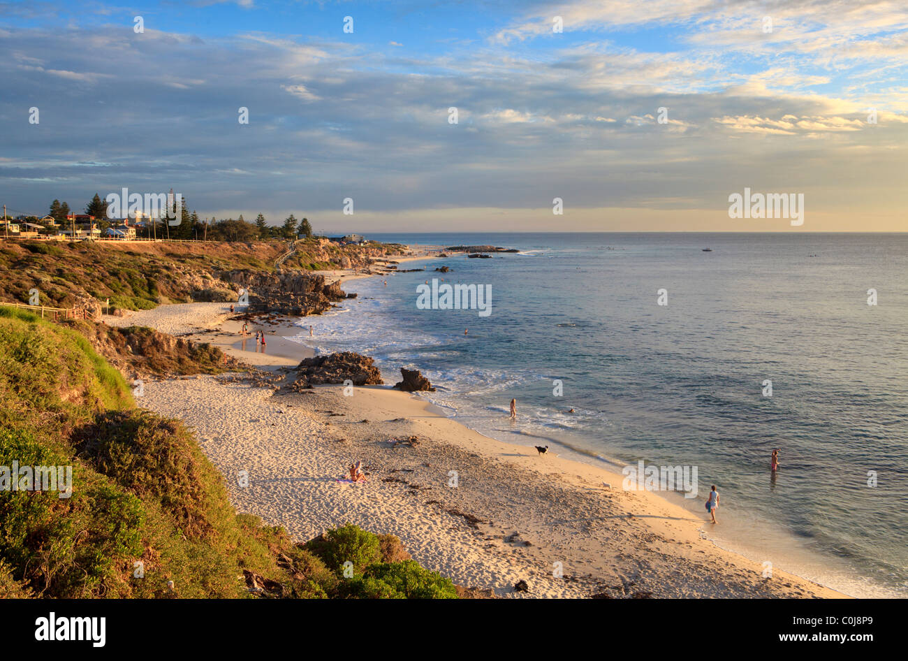 Bennion Beach and Trigg Beach in the northern suburbs Stock Photo Alamy